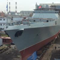 Complexul principal de atac a fost instalat pe fregata „Amiralul Flotei Kasatonov”